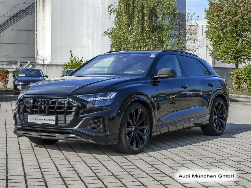 Audi SQ8 2023 г. Чёрный, пробег 34674 км