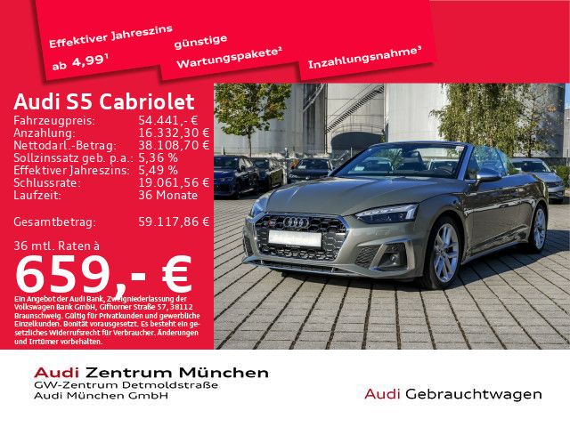 Audi S5 2024 г. Серый, пробег 9237 км
