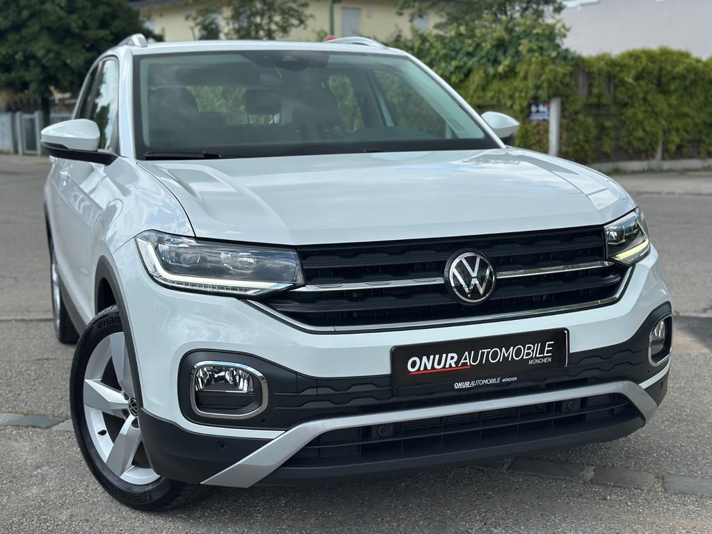 Volkswagen T-Cross 2022 г. Белый, пробег 53700 км