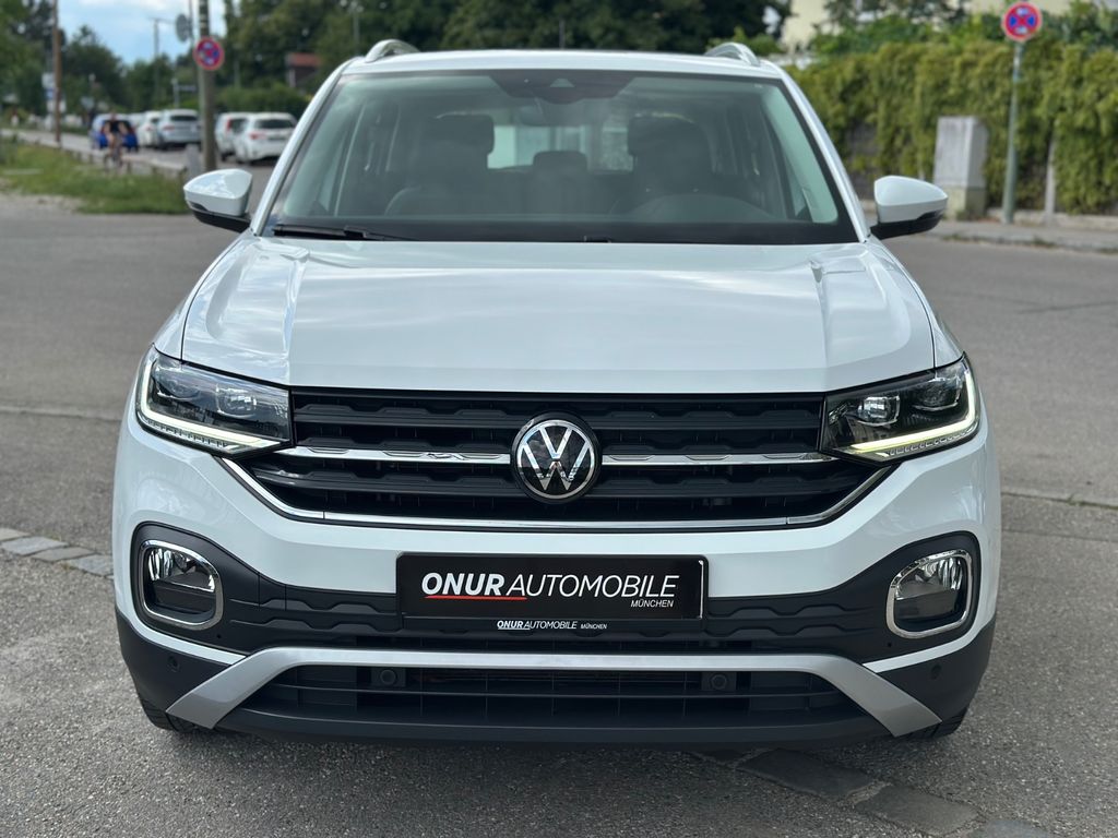 Volkswagen T-Cross 2022 г. Белый, пробег 53700 км
