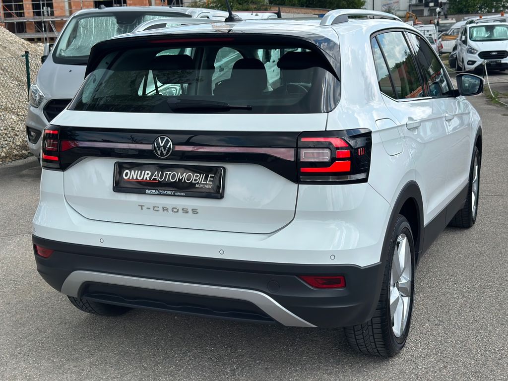 Volkswagen T-Cross 2022 г. Белый, пробег 53700 км