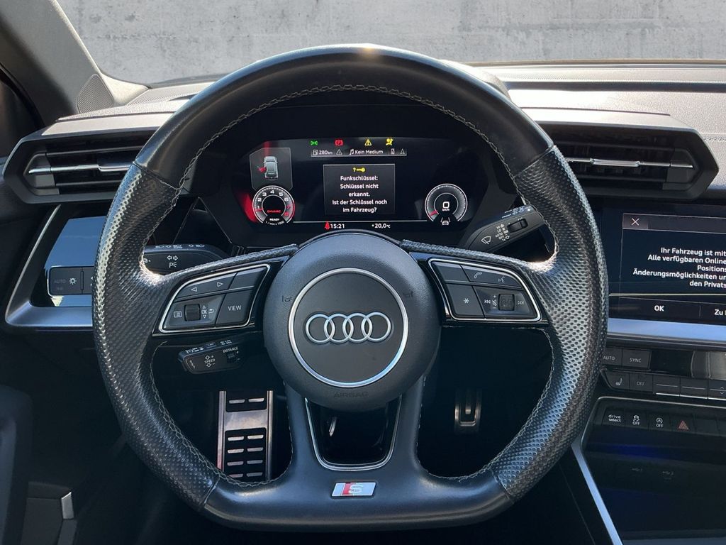 Audi A3 2022 г. Красный, пробег 57223 км