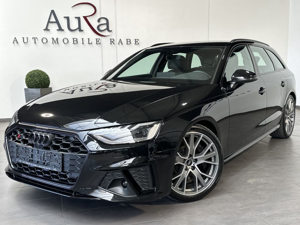 Audi S4 2022 г. Чёрный, пробег 52750 км
