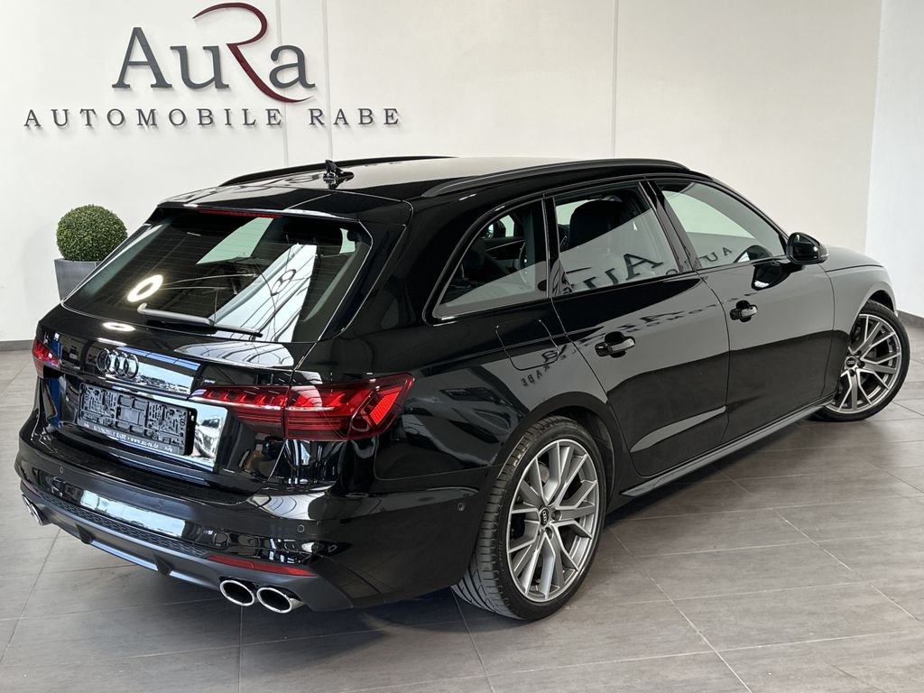 Audi S4 2022 г. Чёрный, пробег 52750 км