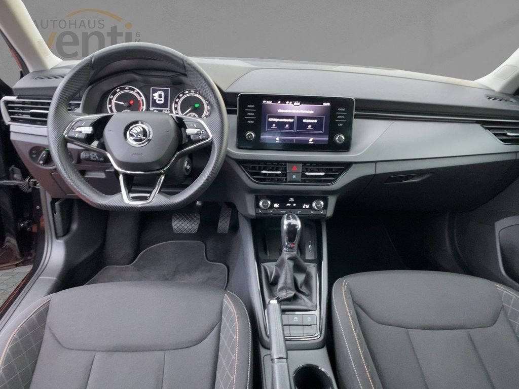 Skoda Scala 2023 г. Чёрный, пробег 57095 км