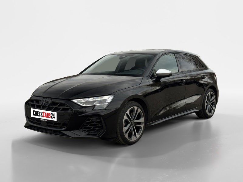 Audi S3 2024 г. Чёрный, пробег 19042 км