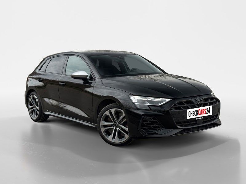 Audi S3 2024 г. Чёрный, пробег 19042 км