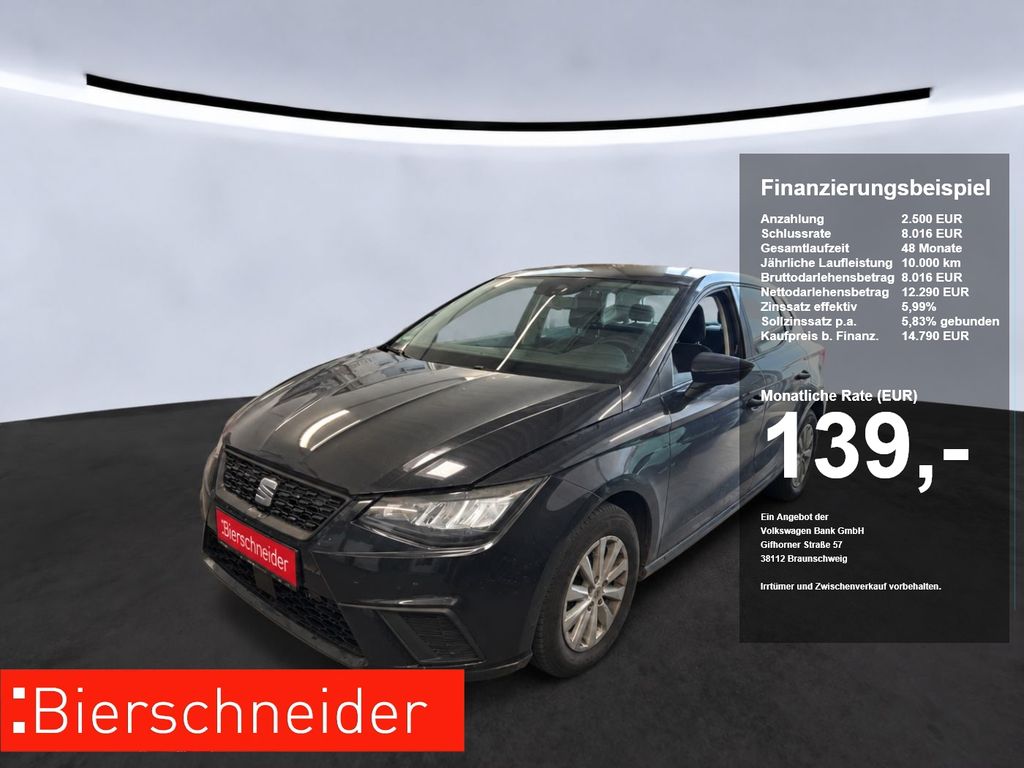 SEAT Ibiza 2023 г. Чёрный, пробег 56758 км