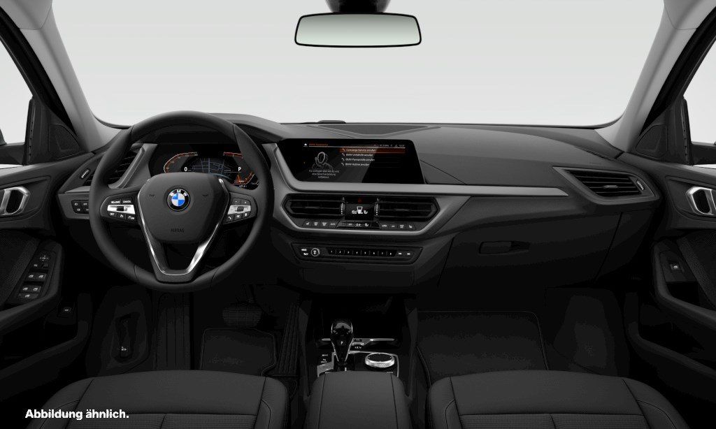 BMW 118 2023 г. Чёрный, пробег 49088 км