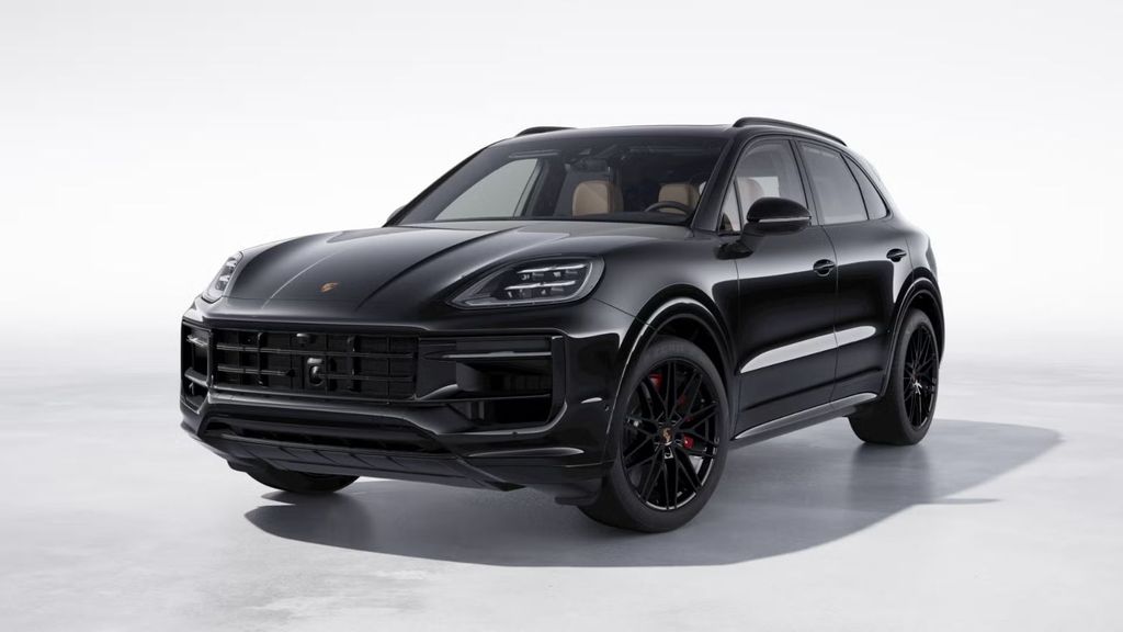 Porsche Cayenne 2023 г. Чёрный, пробег 40900 км