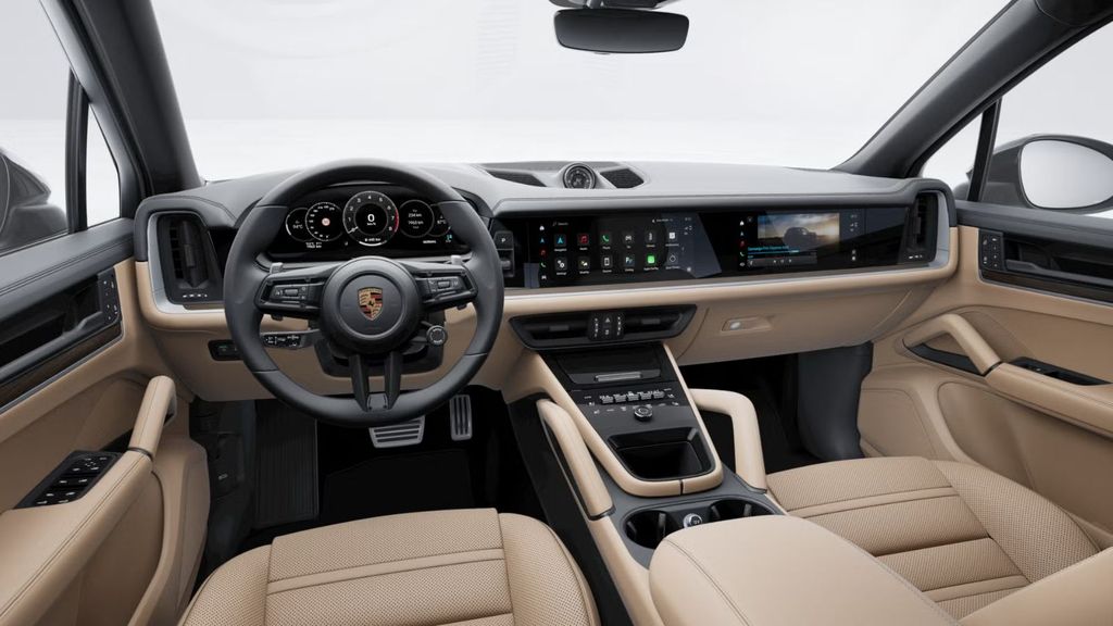 Porsche Cayenne 2023 г. Чёрный, пробег 40900 км