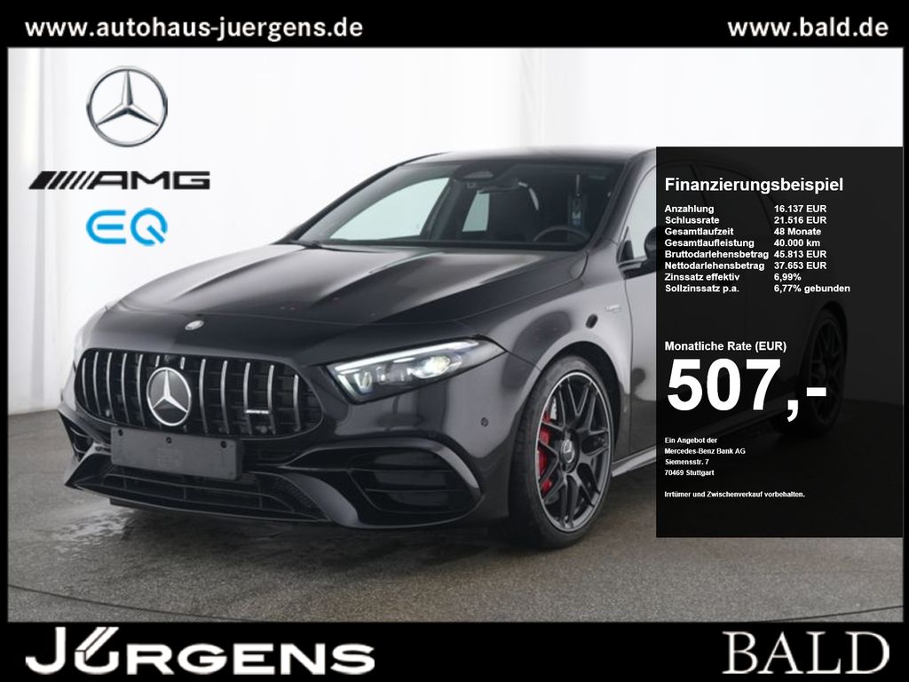 Mercedes-Benz A 45 AMG 2025 г. Чёрный, пробег 14472 км
