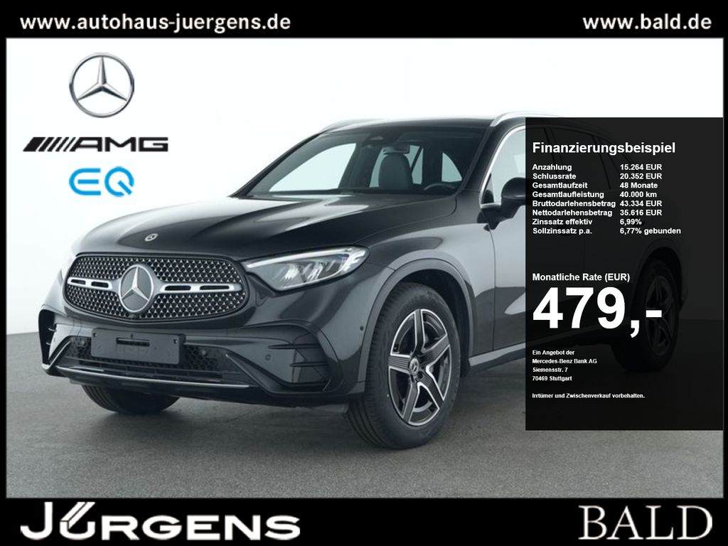 Mercedes-Benz GLC 220 2026 г. Чёрный, пробег 19504 км