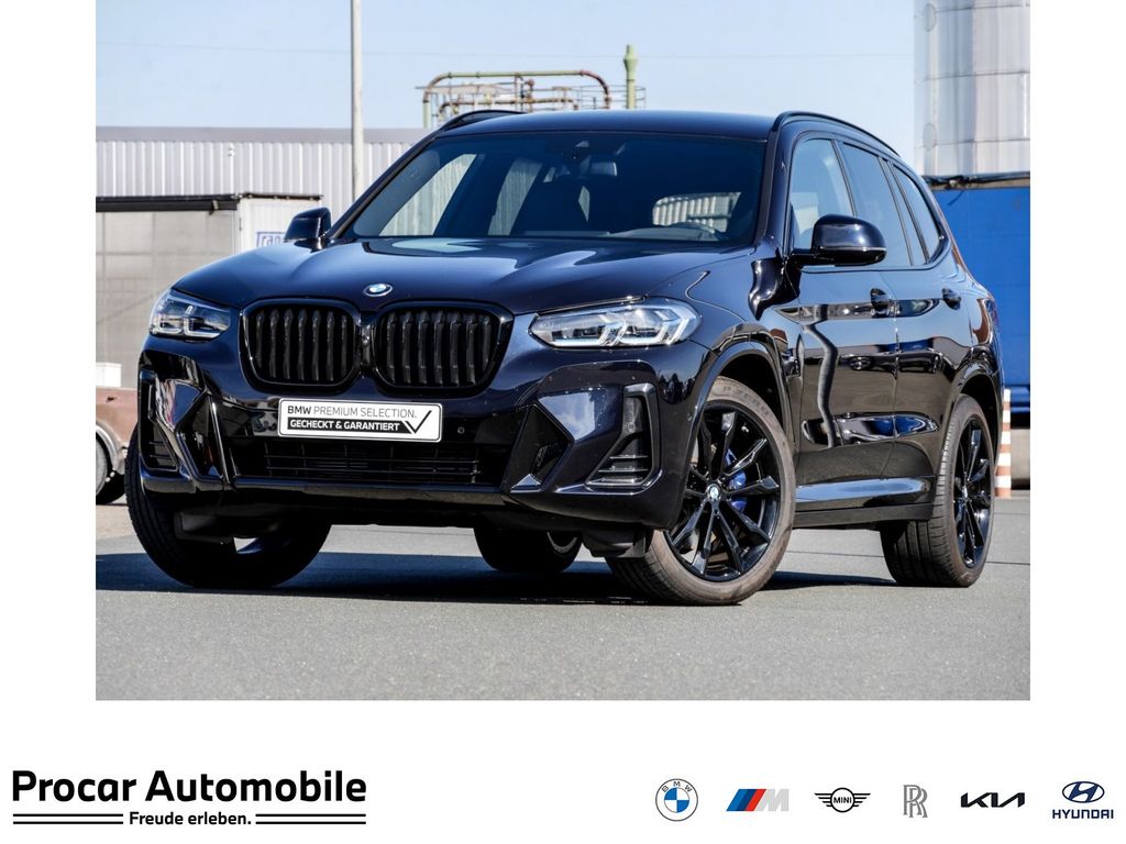 BMW X3 2023 г. Чёрный, пробег 30042 км