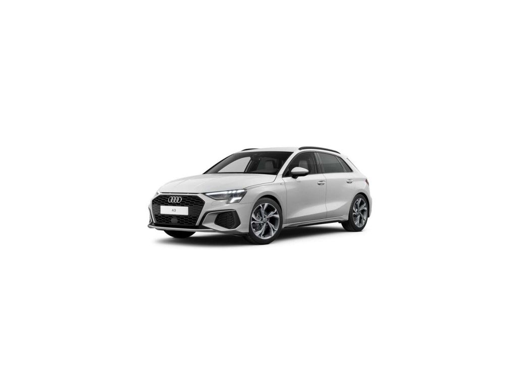 Audi A3 2023 г. Белый, пробег 25052 км
