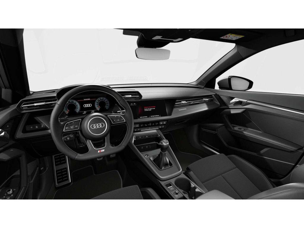 Audi A3 2023 г. Белый, пробег 25052 км