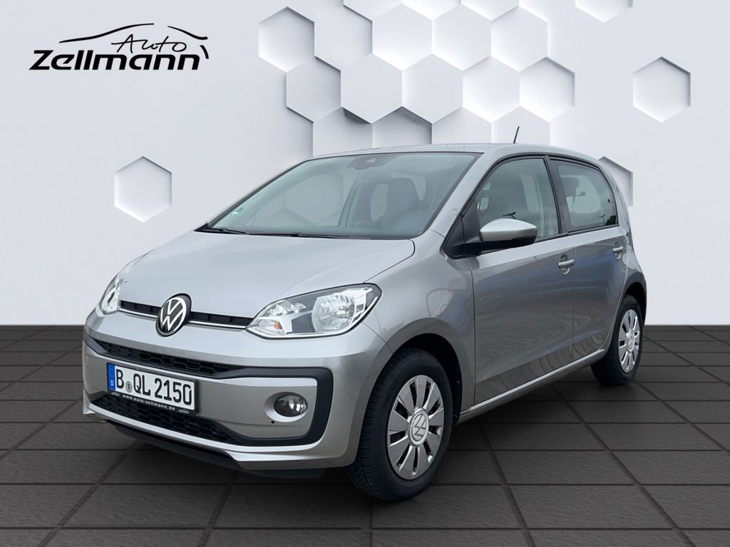 Volkswagen up! 2021 г. Серебристый, пробег 38500 км