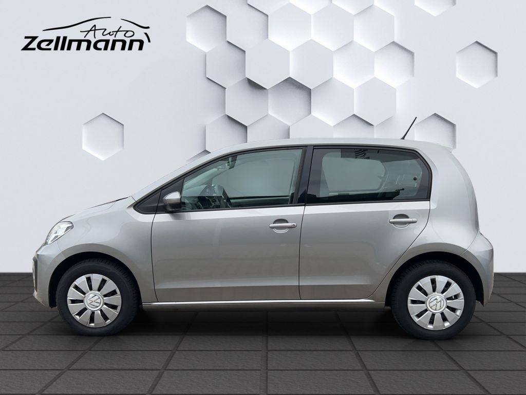 Volkswagen up! 2021 г. Серебристый, пробег 38500 км