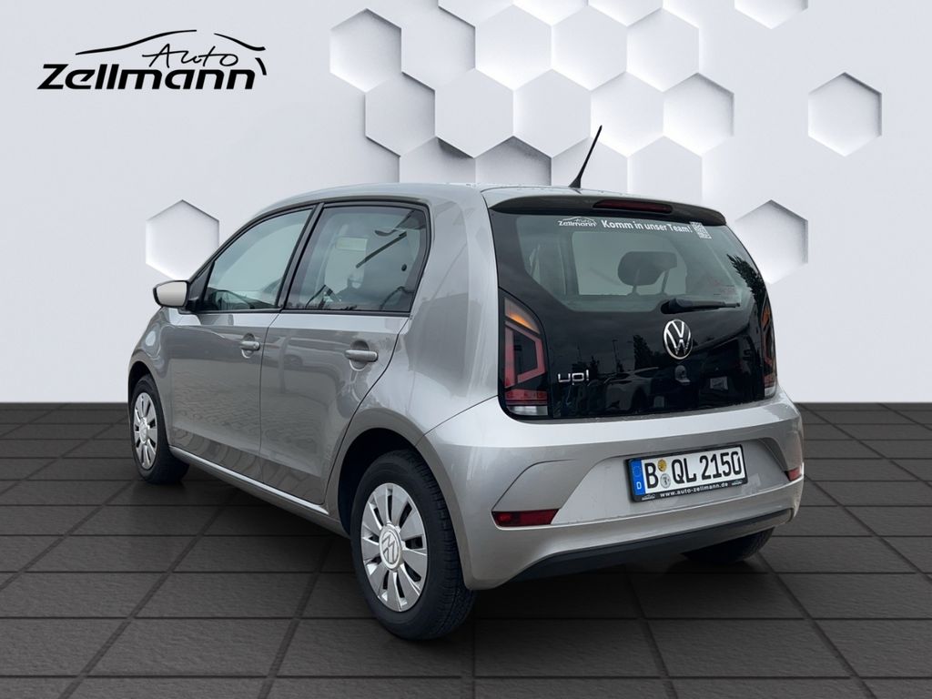 Volkswagen up! 2021 г. Серебристый, пробег 38500 км