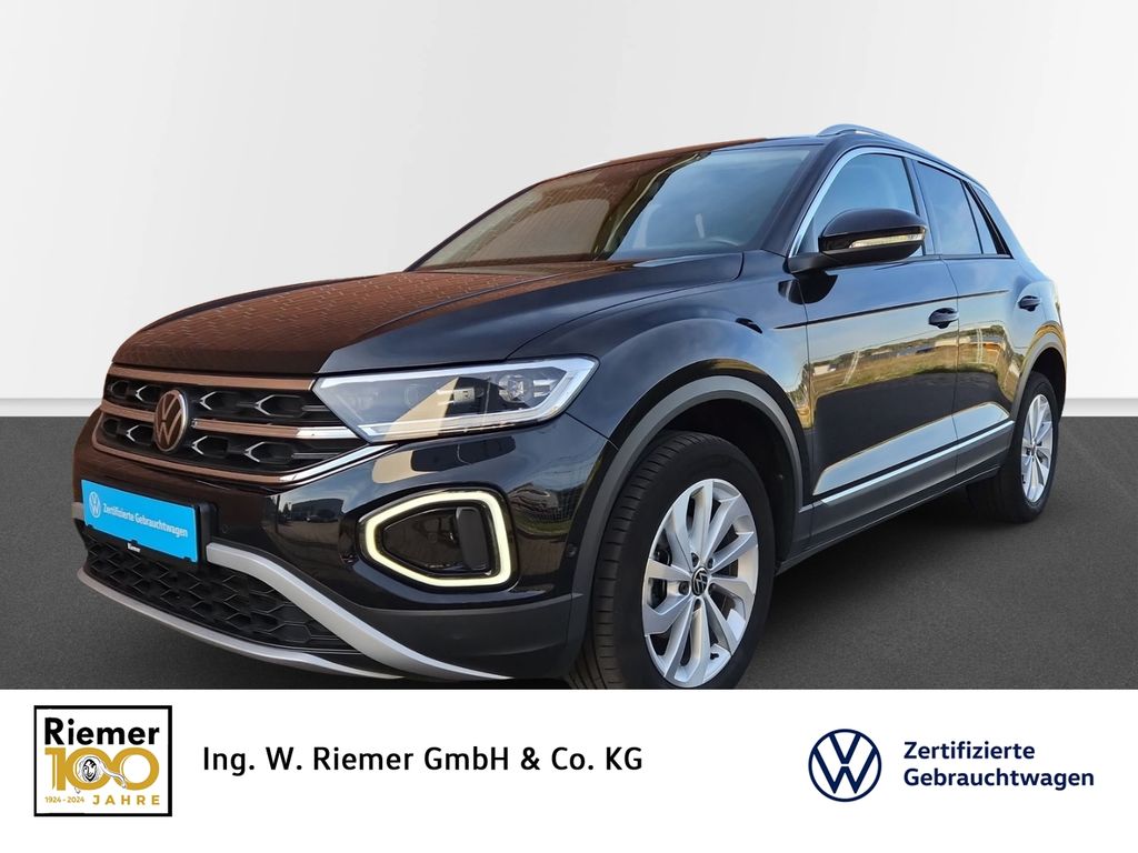 Volkswagen T-Roc 2023 г. Чёрный, пробег 48452 км