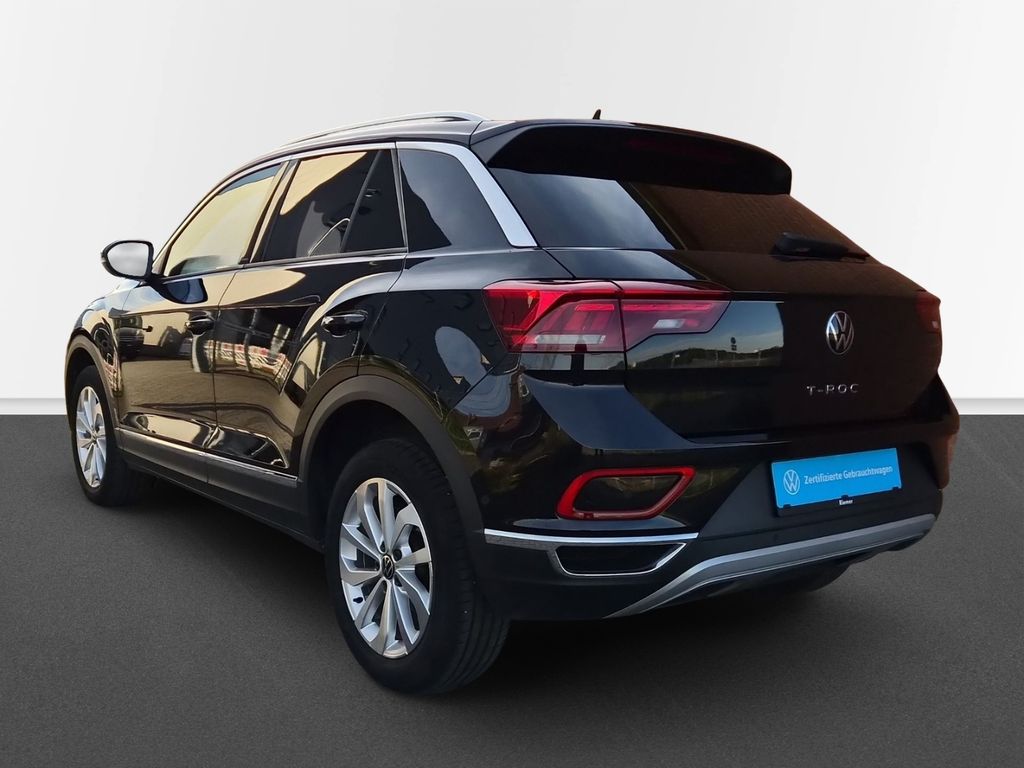 Volkswagen T-Roc 2023 г. Чёрный, пробег 48452 км
