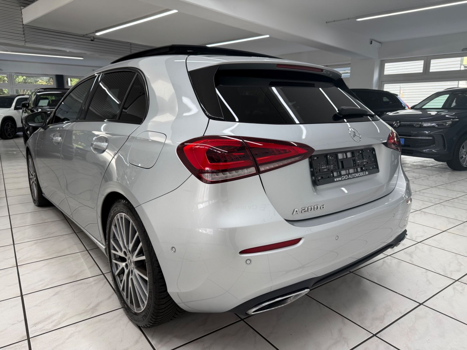 Mercedes-Benz A 200 2021 г. Серебристый, пробег 40742 км
