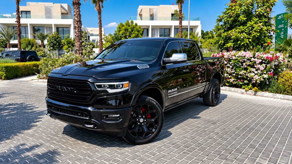 Dodge RAM 2022 г. Чёрный, пробег 34900 км