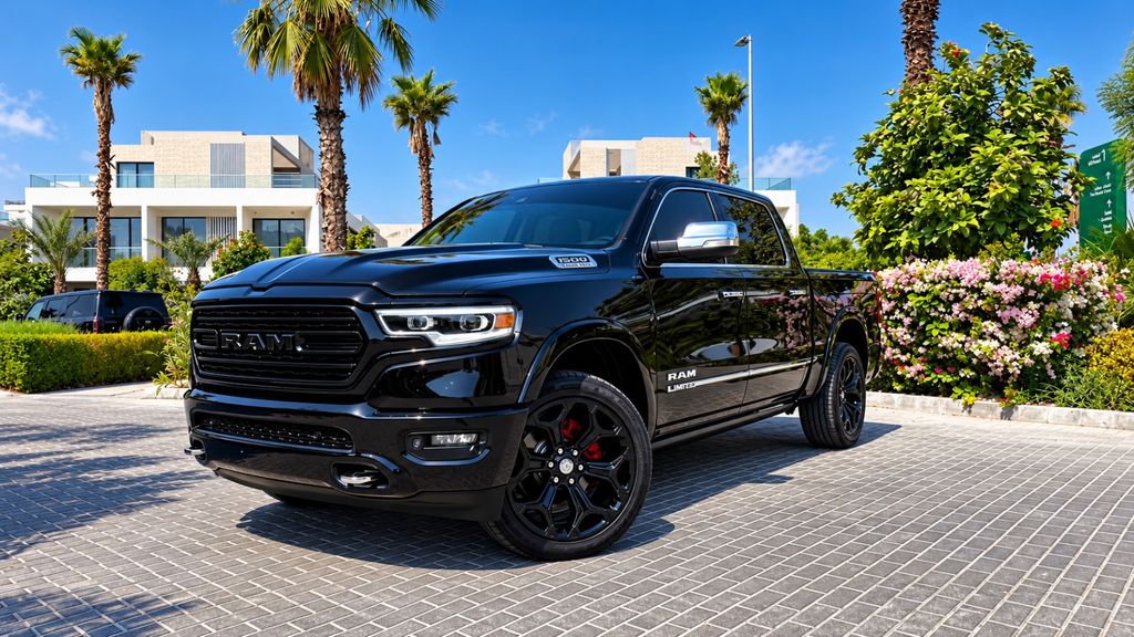 Dodge RAM 2022 г. Чёрный, пробег 34900 км