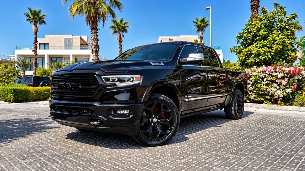 Dodge RAM 2022 г. Чёрный, пробег 34900 км