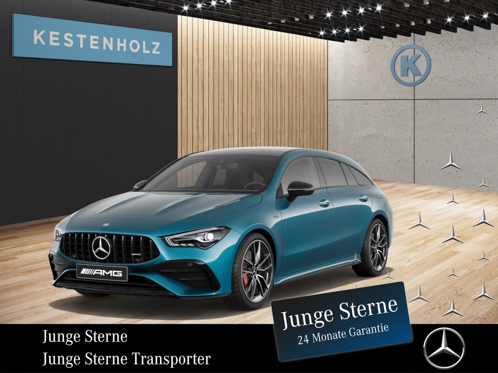 Mercedes-Benz CLA 35 AMG SHOOTING BRAKE 2023 г. Синий, пробег 35201 км