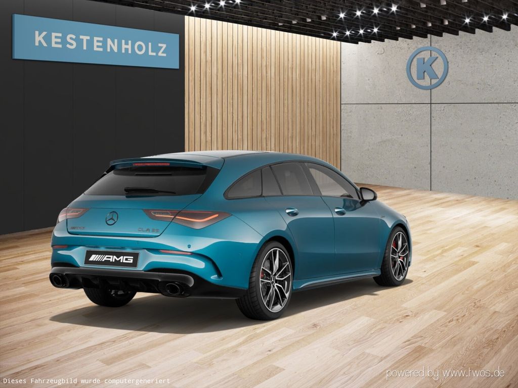 Mercedes-Benz CLA 35 AMG SHOOTING BRAKE 2023 г. Синий, пробег 35201 км