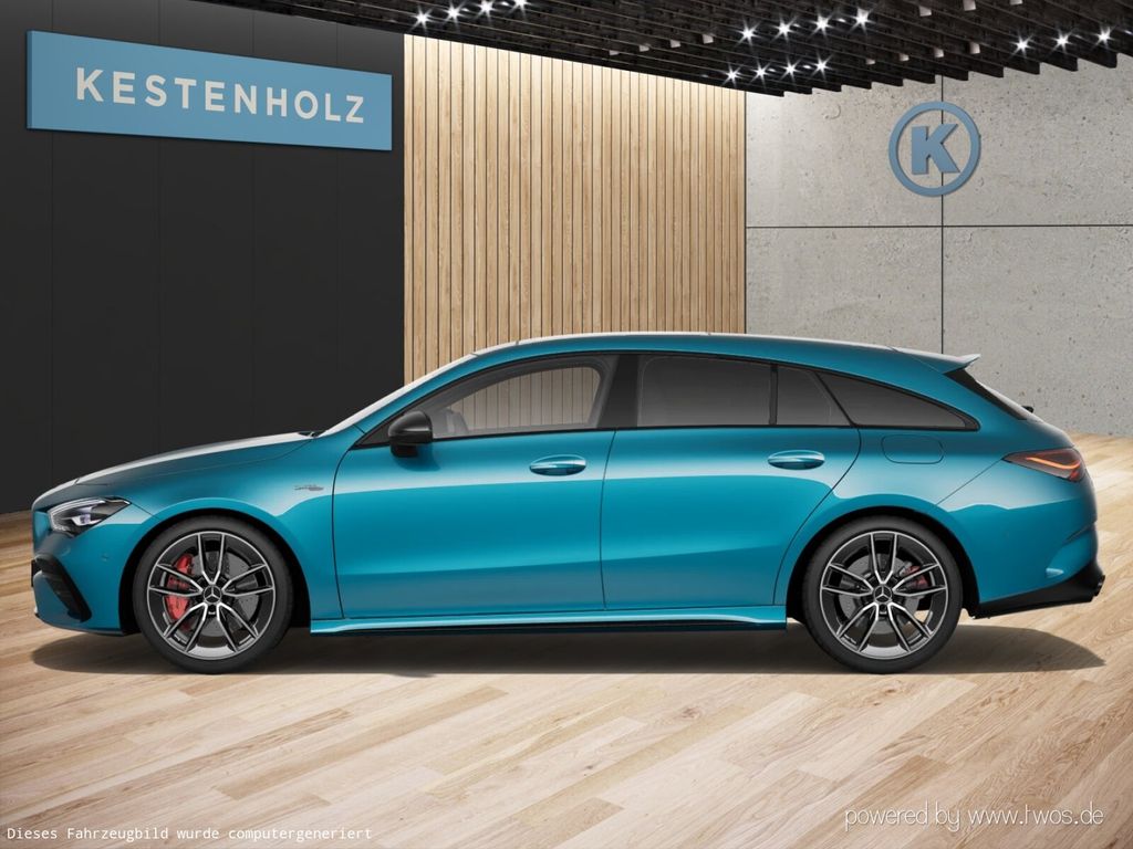 Mercedes-Benz CLA 35 AMG SHOOTING BRAKE 2023 г. Синий, пробег 35201 км