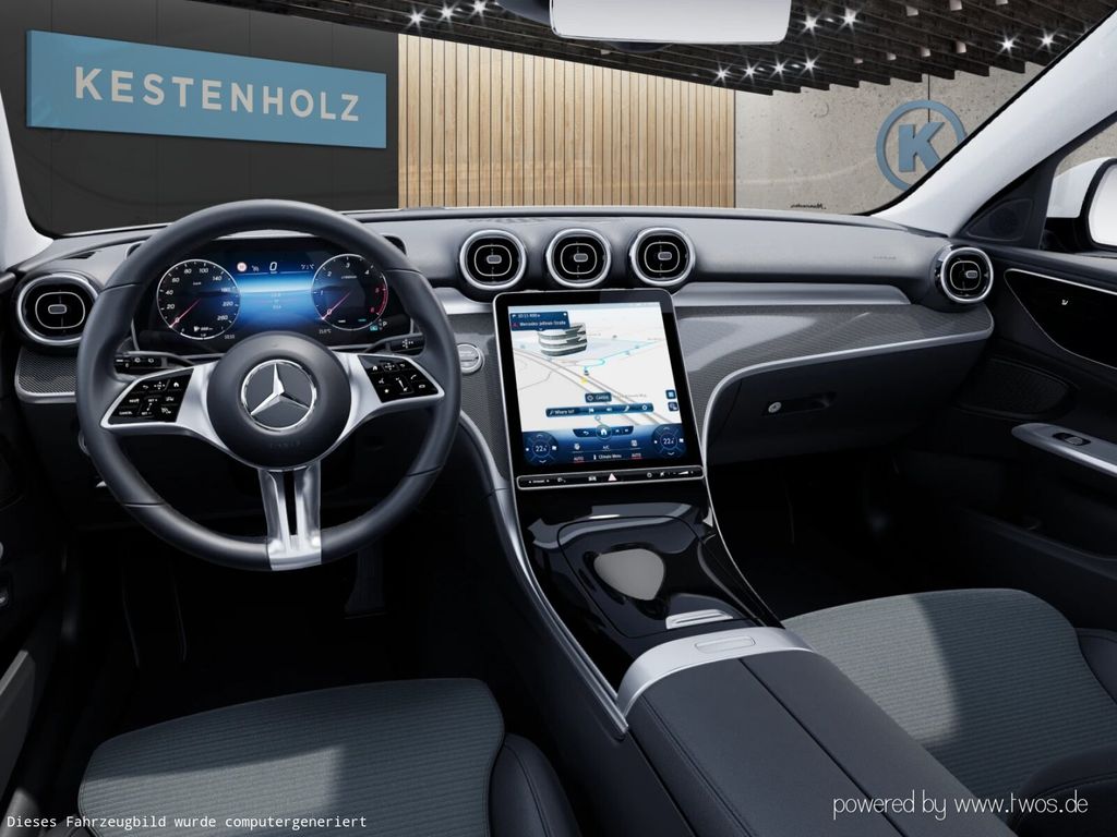 Mercedes-Benz C 300 2023 г. Белый, пробег 56271 км