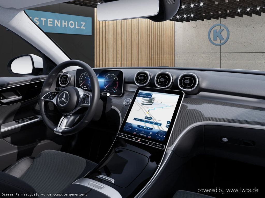 Mercedes-Benz C 300 2023 г. Белый, пробег 56271 км