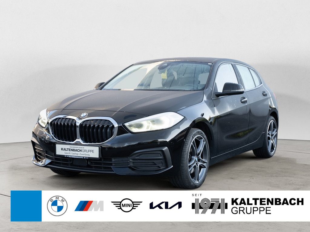 BMW 118 2023 г. Чёрный, пробег 52119 км