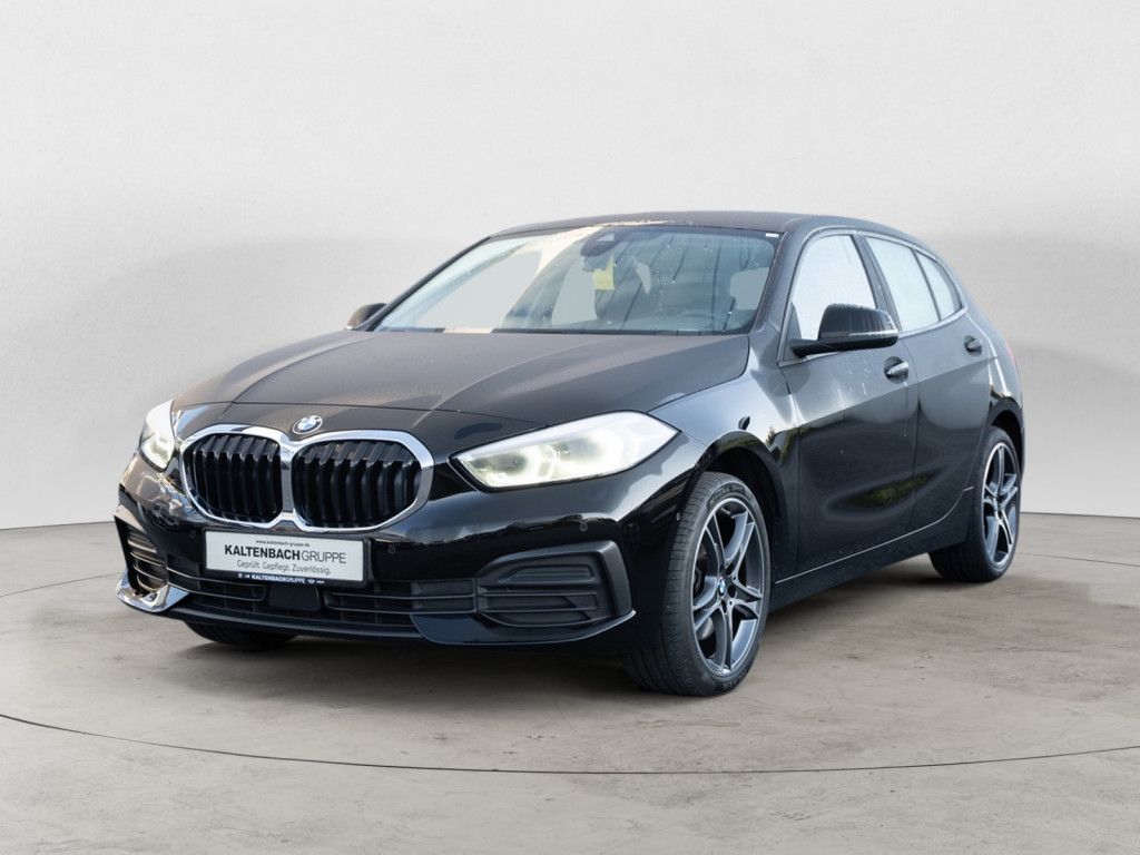 BMW 118 2023 г. Чёрный, пробег 52119 км