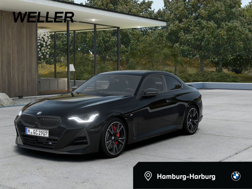 BMW M240I 2025 г. Чёрный, пробег 9460 км