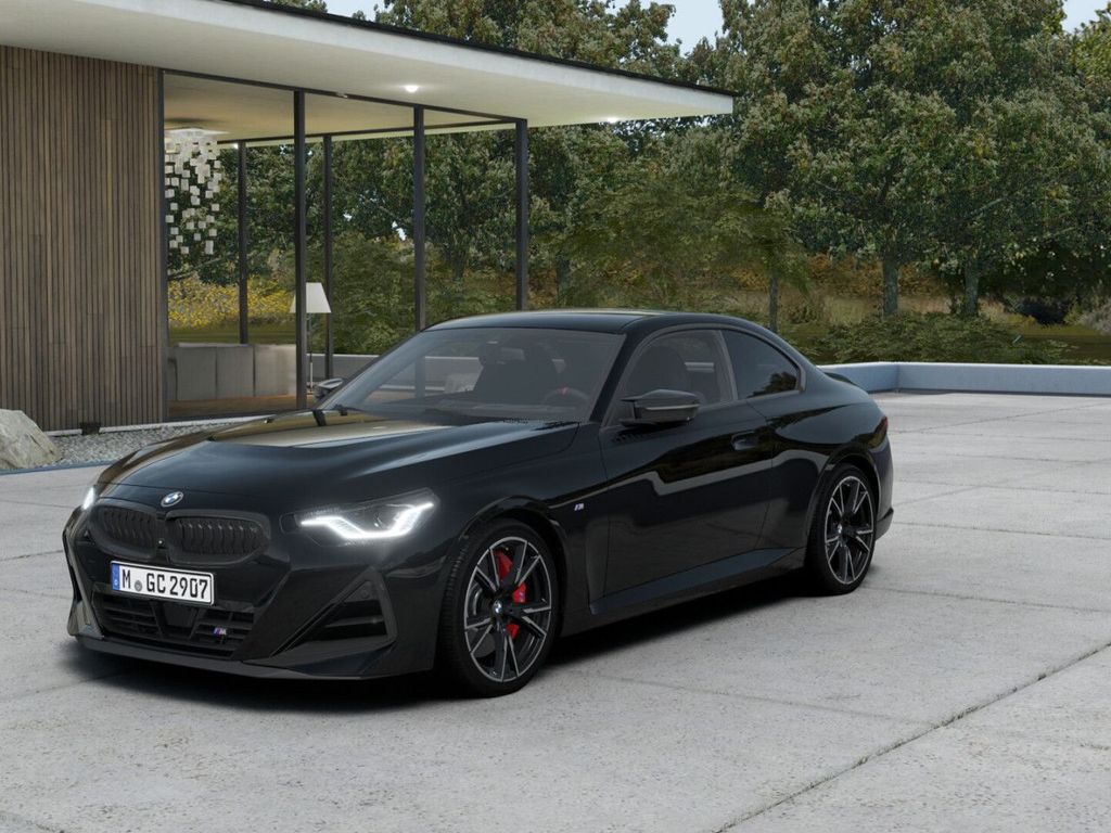BMW M240I 2025 г. Чёрный, пробег 9460 км