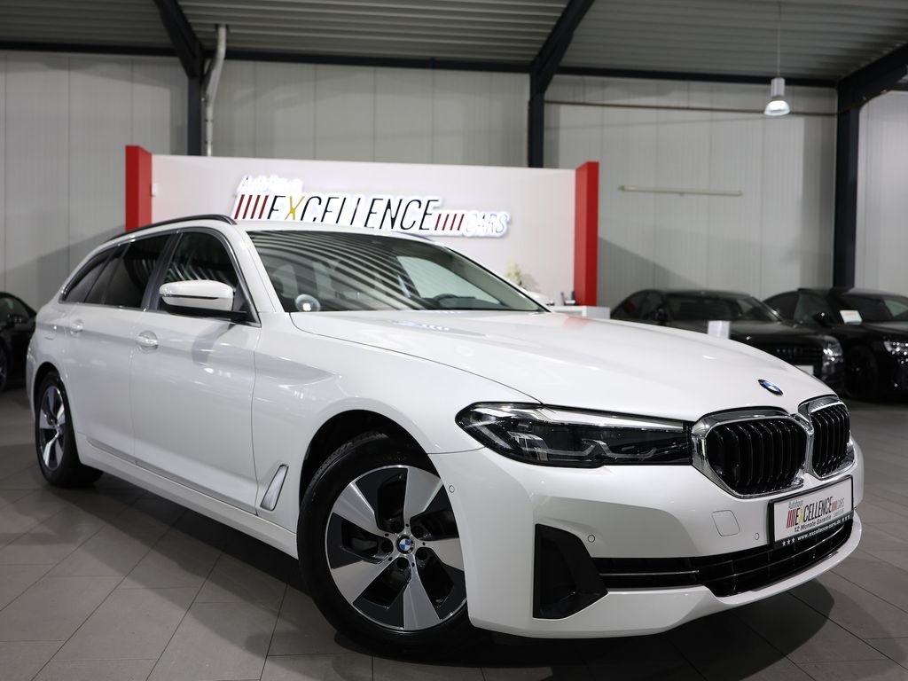 BMW 520 2024 г. Белый, пробег 46000 км