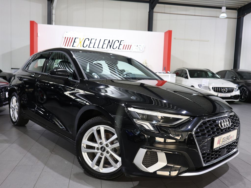 Audi A3 2022 г. Чёрный, пробег 17000 км