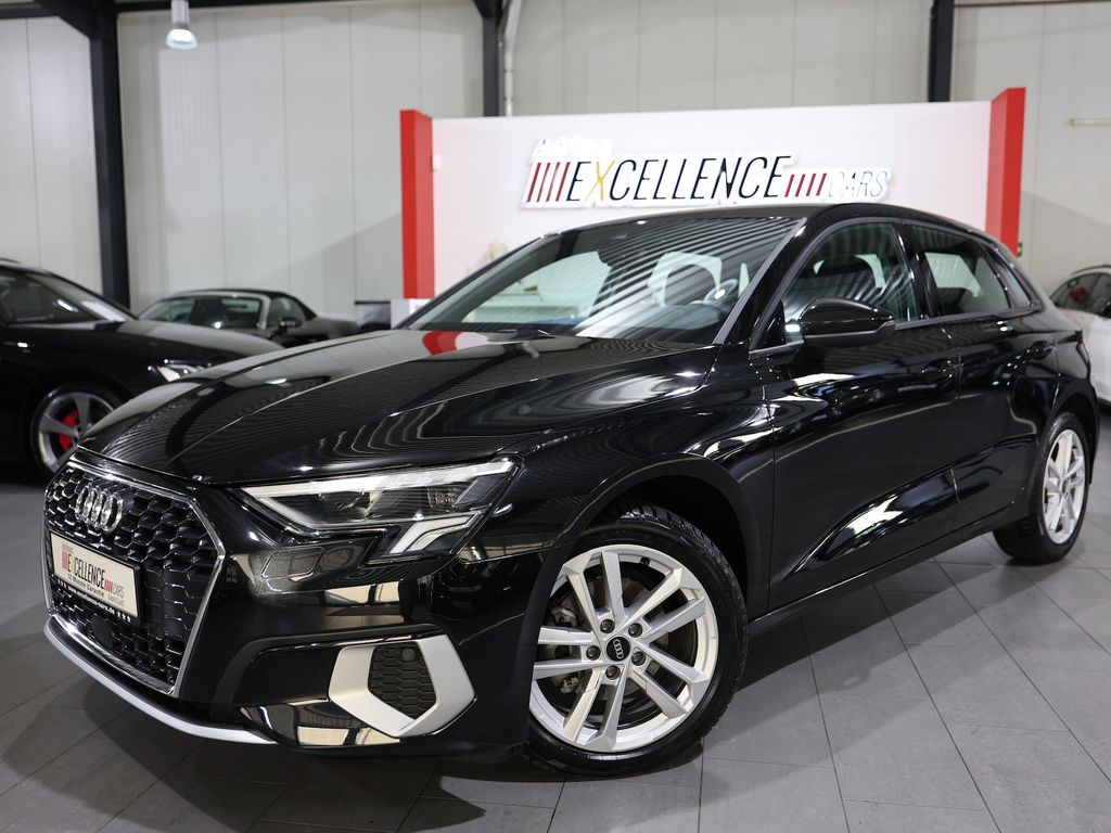 Audi A3 2022 г. Чёрный, пробег 17000 км