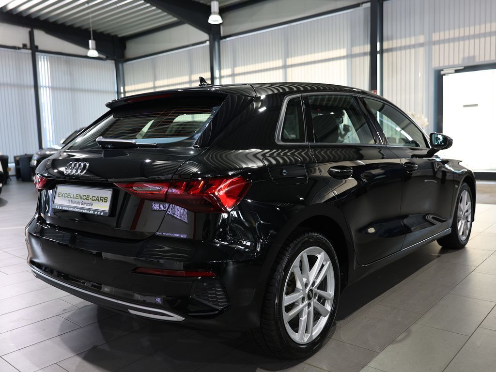Audi A3 2022 г. Чёрный, пробег 17000 км