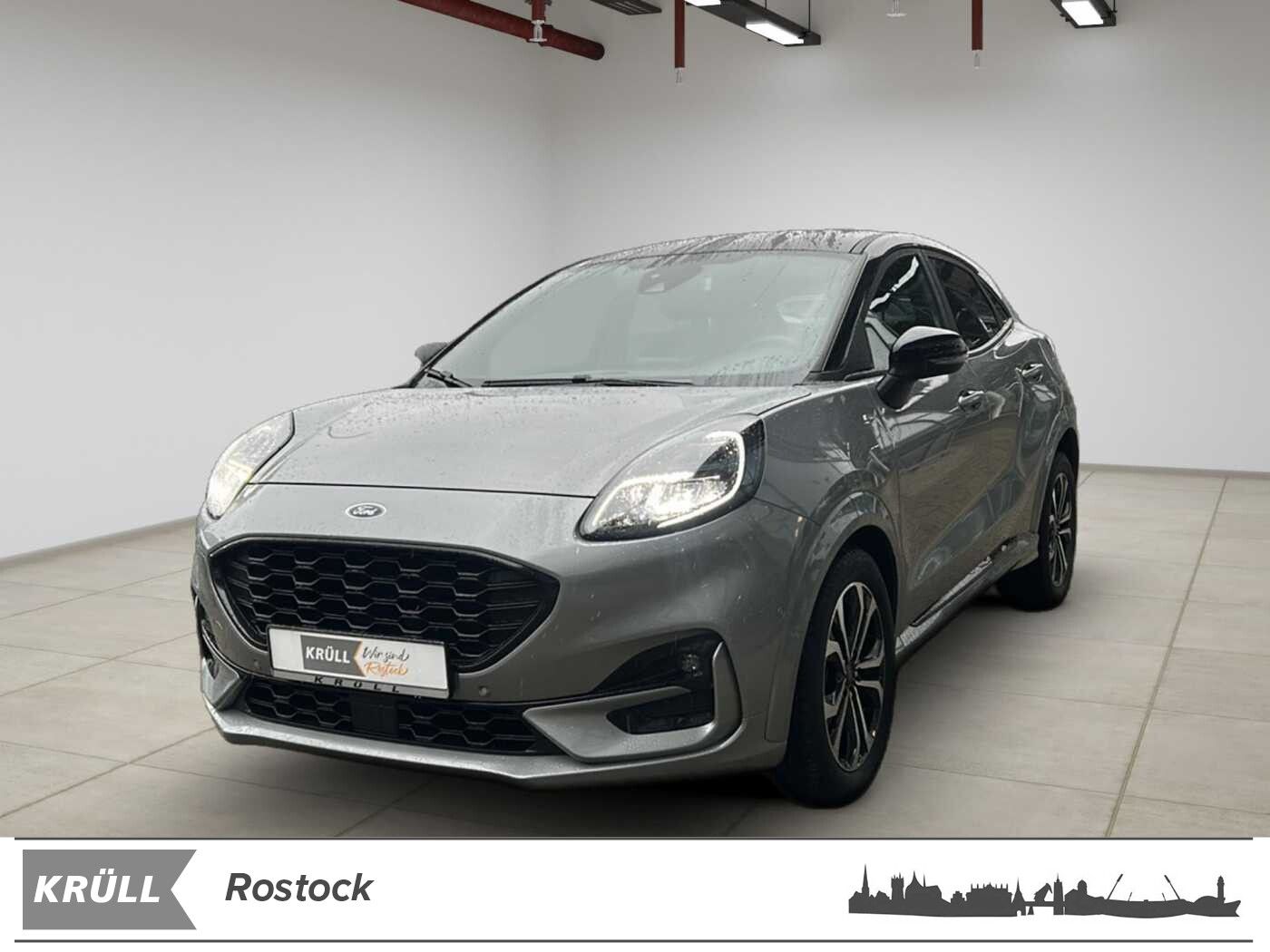 Ford Puma 2022 г. Серебристый, пробег 56300 км