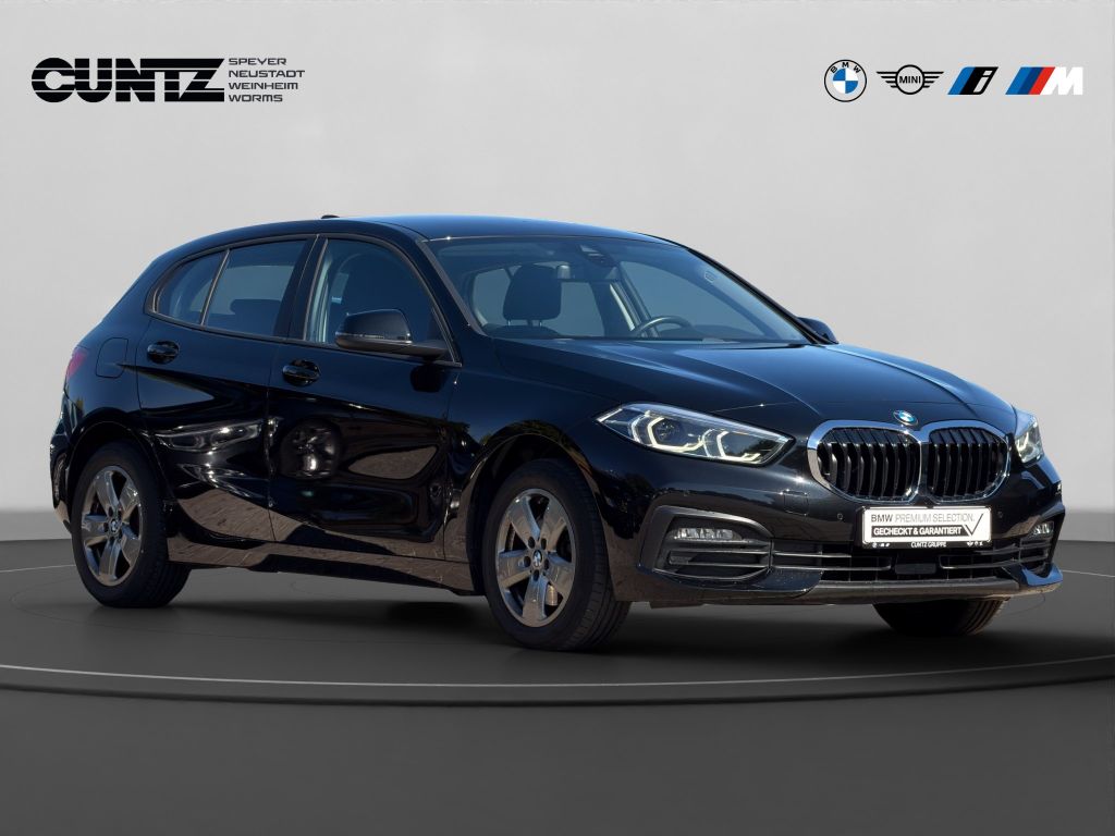BMW 118 2021 г. Чёрный, пробег 38581 км