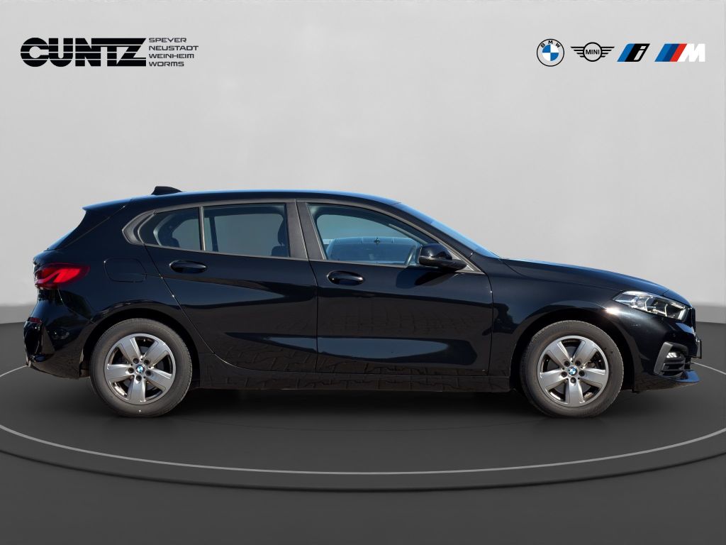 BMW 118 2021 г. Чёрный, пробег 38581 км