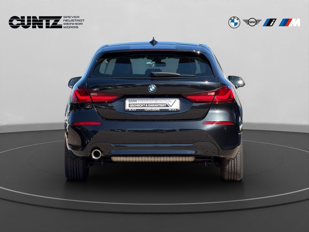 BMW 118 2021 г. Чёрный, пробег 38581 км