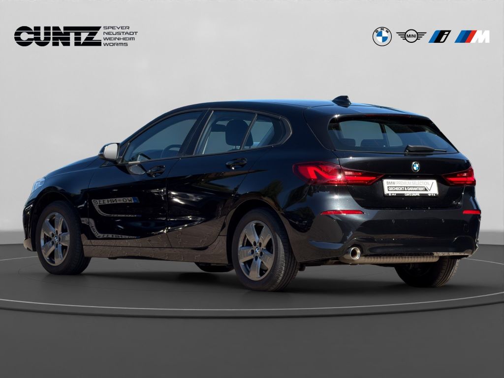 BMW 118 2021 г. Чёрный, пробег 38581 км