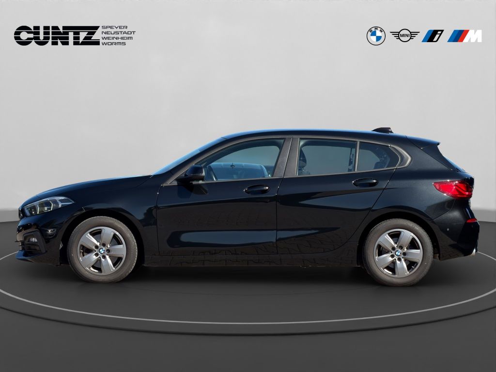BMW 118 2021 г. Чёрный, пробег 38581 км