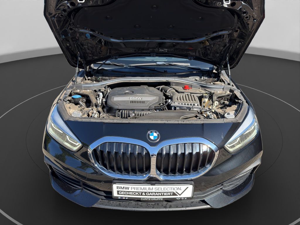 BMW 118 2021 г. Чёрный, пробег 38581 км