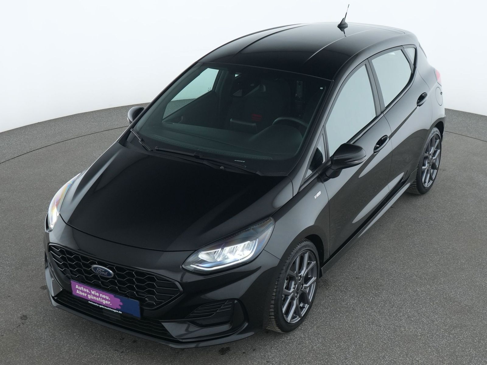 Ford Fiesta 2023 г. Чёрный, пробег 49897 км